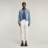 G-STAR Outlet Pantalones Cargo Cropped Blanco