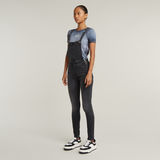 G-STAR Outlet Lynn High Waist Skinny Overall Grey