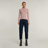 G-STAR Outlet Lecite Slim Turtle Neck Top Pink