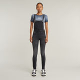 G-STAR Outlet Lynn High Waist Skinny Overall Grey