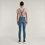 G-STAR Outlet Lynn High Waist Skinny Overall Medium blue