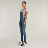 G-STAR Outlet Lynn High Waist Skinny Overall Medium blue