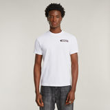 G-STAR Outlet Back Graphic Arch T-Shirt White