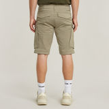 G-STAR Outlet Rovic Zip Regular Shorts Beige