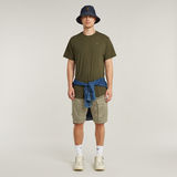 G-STAR Outlet Rovic Zip Regular Shorts Beige