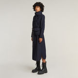 G-STAR Outlet Anorak Tunic Dress Dark blue