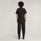 G-STAR Outlet Shortsleeve Workwear Jumpsuit Black