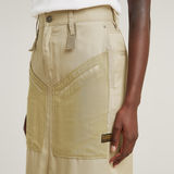 G-STAR Outlet Viktoria Tone On Tone Skirt Beige