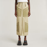 G-STAR Outlet Viktoria Tone On Tone Skirt Beige