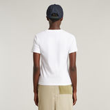 G-STAR Outlet Embro Logo T-Shirt White