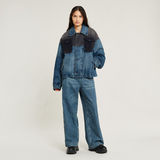 G-STAR Outlet FACETASM Unisex Worker Jacket Medium blue