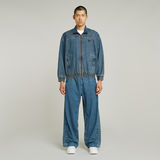 G-STAR Outlet FACETASM Unisex Track Jacket Medium blue