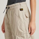 G-STAR Outlet Balloon Cargo High Waist Pants Beige
