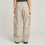 G-STAR Outlet Balloon Cargo High Waist Pants Beige