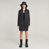 G-STAR Outlet Cargo Mini Skirt Grey