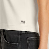 G-STAR Outlet Top G-Script Baby Brother Blanco