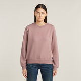 G-STAR Outlet Logo Crew Sweater Pink