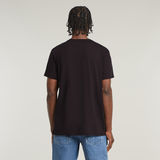 G-STAR Outlet Finger Print Burger T-Shirt Black