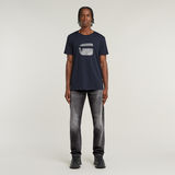 G-STAR Outlet Camiseta Fingerprint Azul oscuro