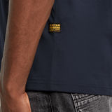 G-STAR Outlet Camiseta Fingerprint Azul oscuro