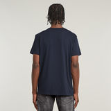 G-STAR Outlet Camiseta Fingerprint Azul oscuro