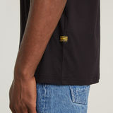 G-STAR Outlet Finger Print Burger T-Shirt Black