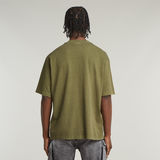 G-STAR Outlet Overdyed Center Chest Boxy T-Shirt Green