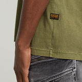 G-STAR Outlet Overdyed Center Chest Boxy T-Shirt Green