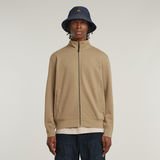 G-STAR Outlet Nifous Zip Thru Sweater Beige