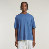 G-STAR Outlet Overdyed Center Chest Boxy T-Shirt Medium blue