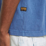 G-STAR Outlet Overdyed Center Chest Boxy T-Shirt Medium blue