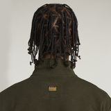 G-STAR Outlet Sudadera Nifous Half Zip Gris