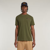 G-STAR Outlet Back Graphic Arch T-Shirt Green