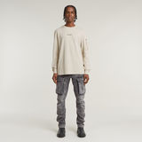 G-STAR Outlet Sudadera Checquard Tweeter Blanco