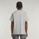 G-STAR Outlet Flock G-Script Loose T-Shirt Grey