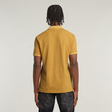 G-STAR Outlet Dunda Overdyed Slim Polo Yellow