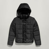 G-STAR Outlet Meefic Hooded Padded Jacket Black