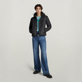 G-STAR Outlet Meefic Hooded Padded Jacket Black