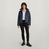 G-STAR Outlet Meefic Hooded Padded Jacket Dark blue