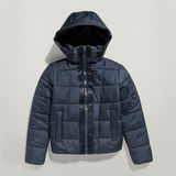 G-STAR Outlet Meefic Hooded Padded Jacket Dark blue