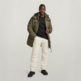 G-STAR Outlet Parka G-Whistler Padded Hooded Verde