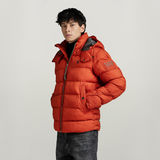 G-STAR Outlet G-Whistler Padded Hooded Jacket Orange