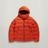 G-STAR Outlet G-Whistler Padded Hooded Jacket Orange