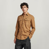 G-STAR Outlet Marine Slim Shirt Brown