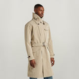 G-STAR Outlet Belted Trench Beige