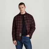 G-STAR Outlet Bomber Collar Overshirt Multi color