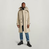 G-STAR Outlet Belted Trench Beige