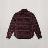 G-STAR Outlet Bomber Collar Overshirt Multi color