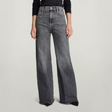 G-STAR Outlet Jeans Deck Ultra High Wide Leg Gris
