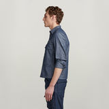 G-STAR Outlet Pocketony Service Overshirt Dark blue